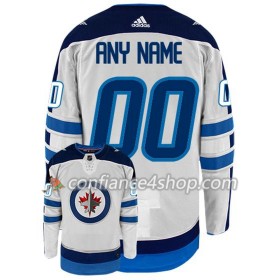 Adidas Maillot de Hockey Winnipeg Jets Personnaliser Blanc Authentic - Homme